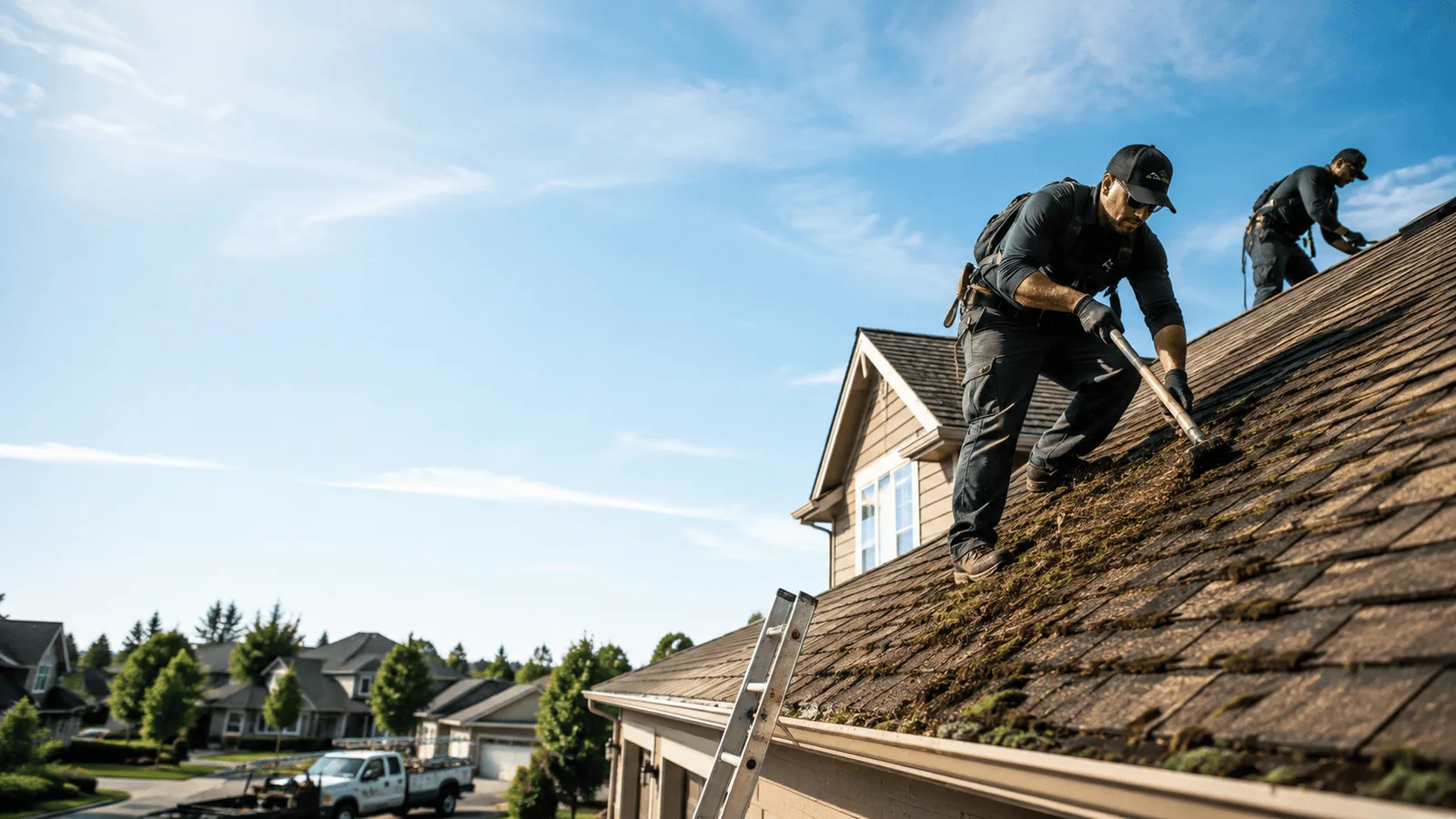 Roof Moss Removal in Danville, VT near me